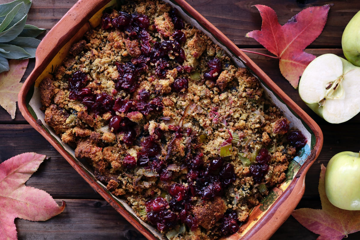 Vegan Thanksgiving Stuffing! – Drink Living Juice