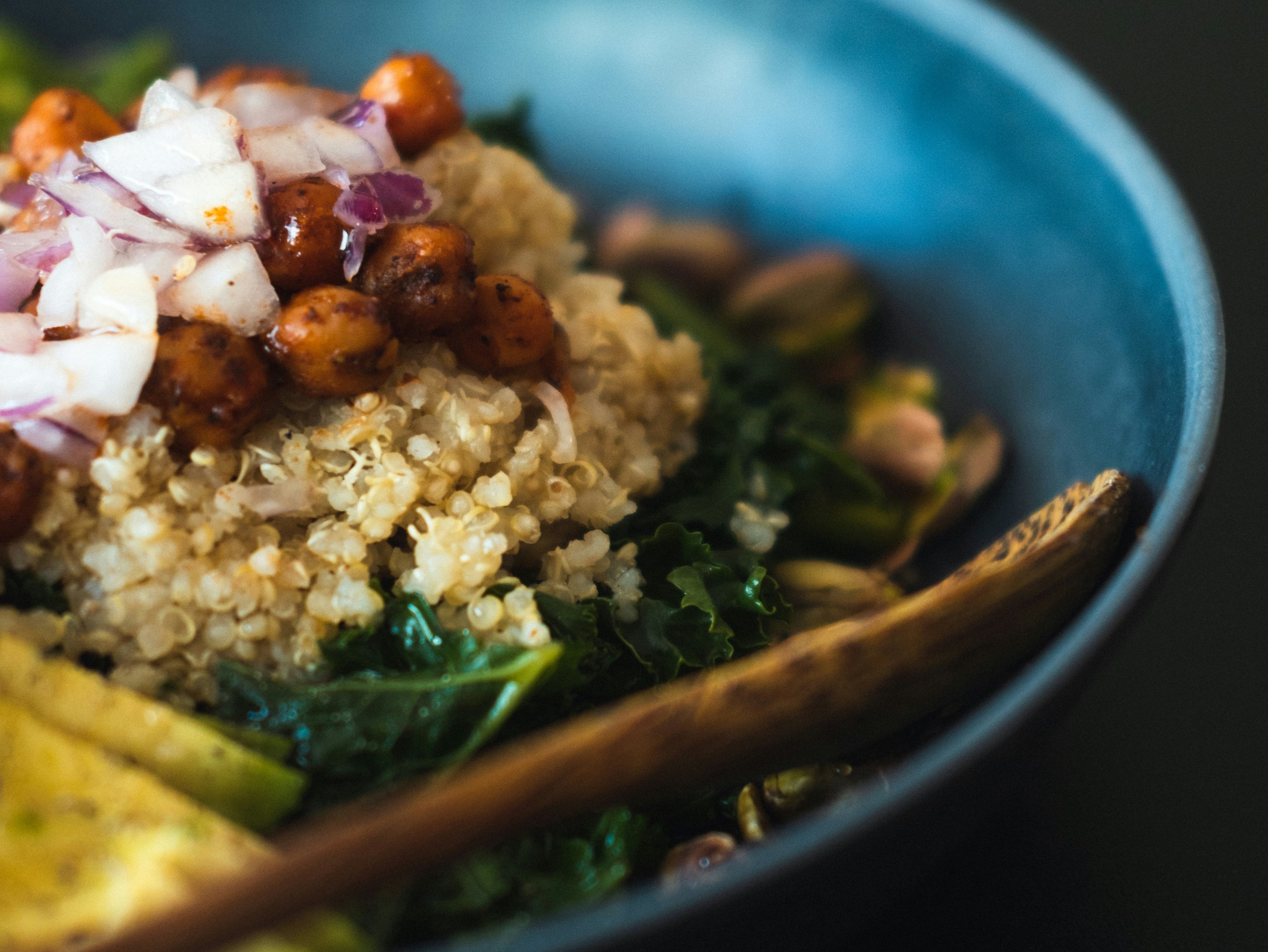 Mood-Boosting Veggie-Packed Quinoa Bowl