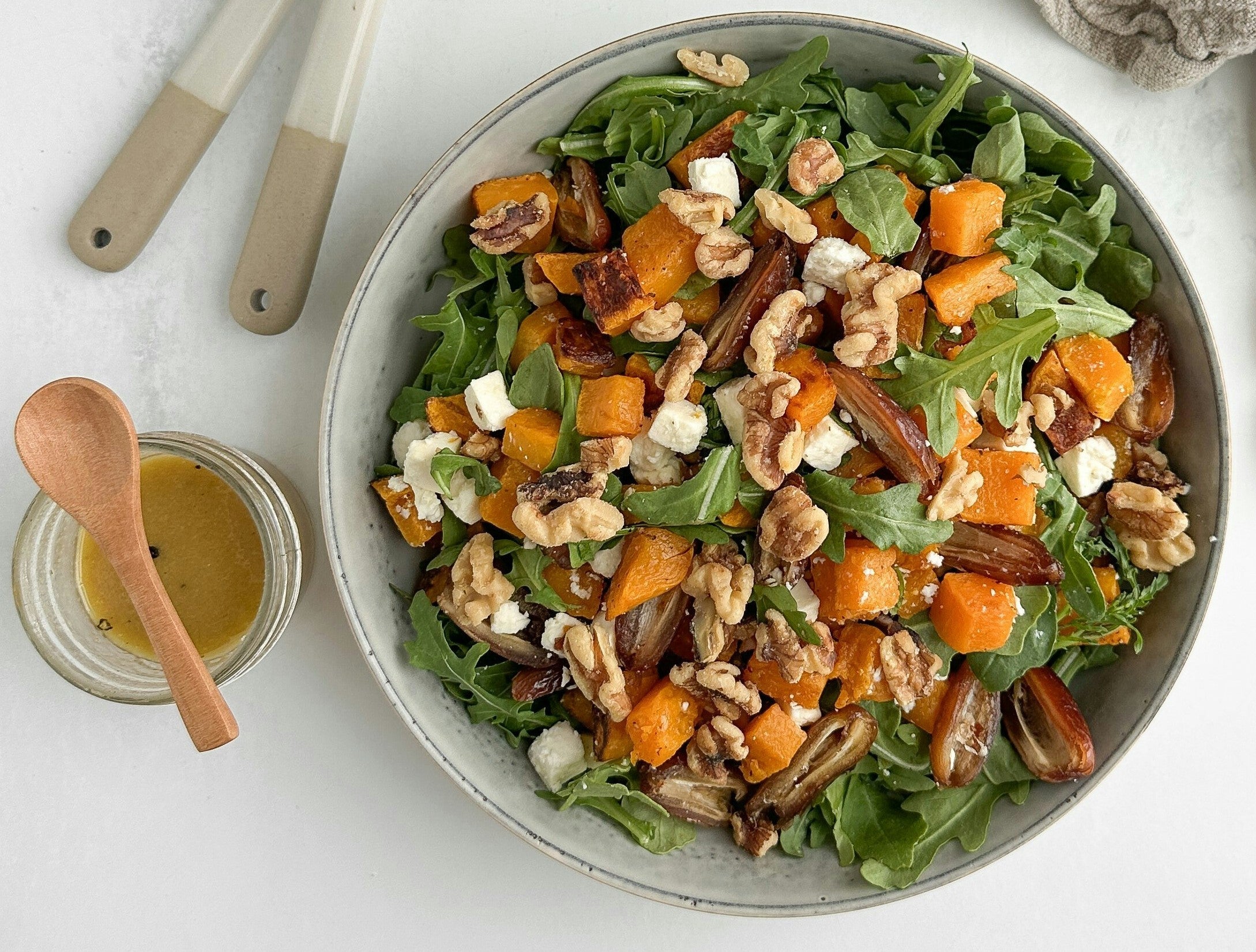 Warm winter quinoa salad - recipe by O2 Living makers of organic cold-pressed fruit and vegetable Living Juice