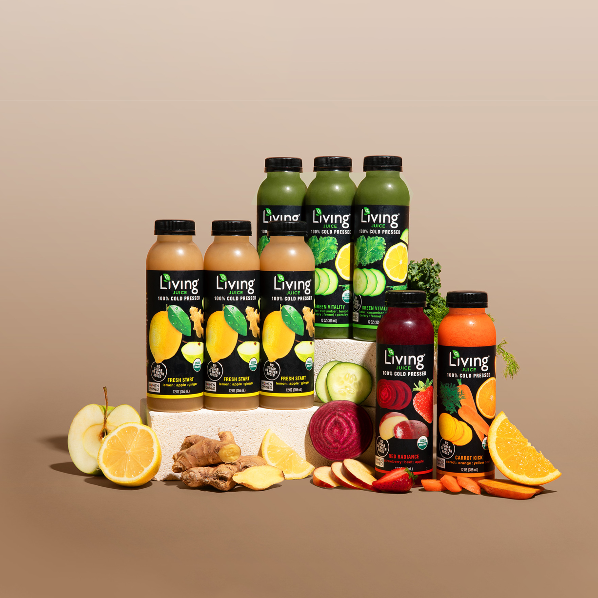 Living Juice Cleanse – 8 Juices Per Day