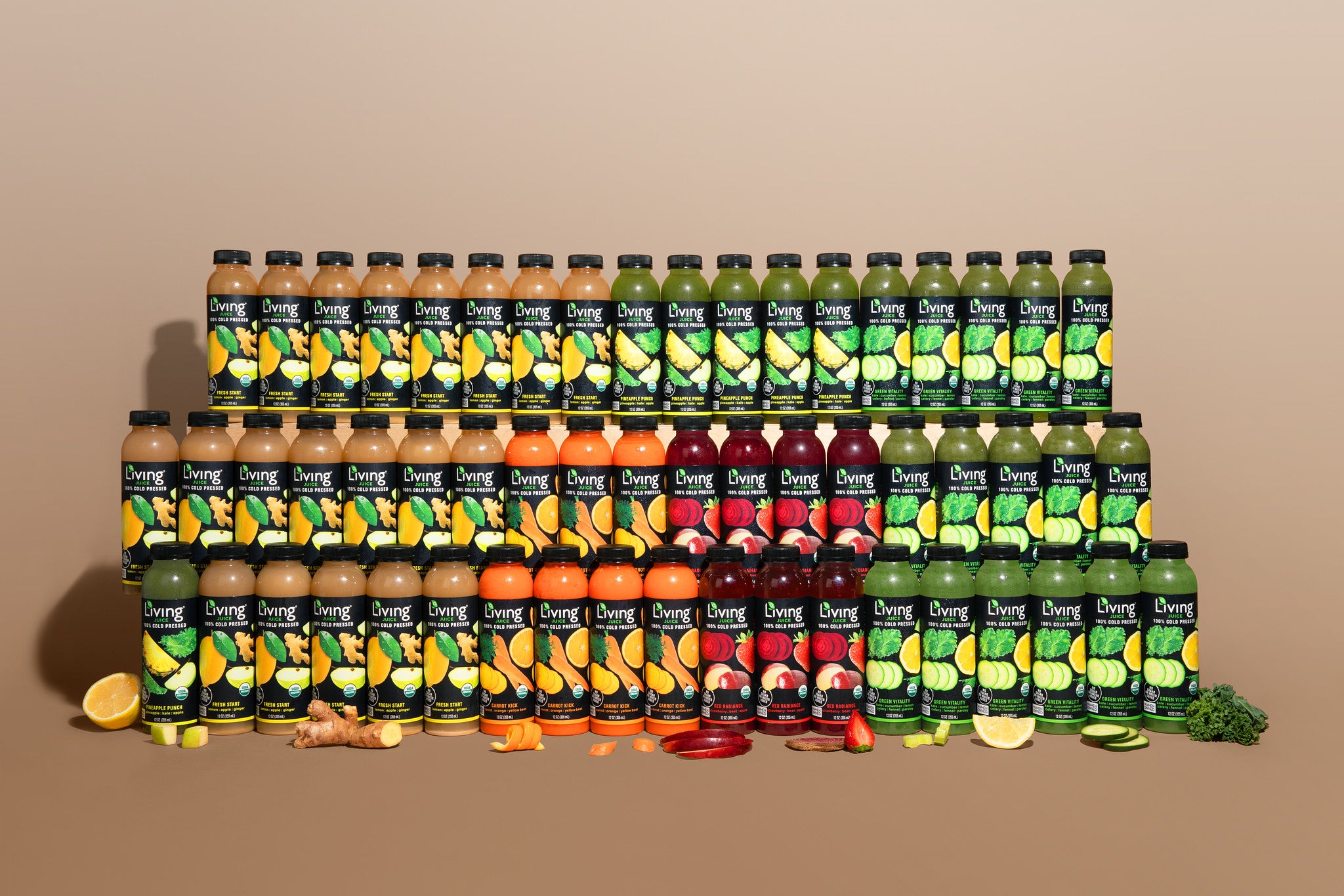 Living Juice Cleanse – 8 Juices Per Day