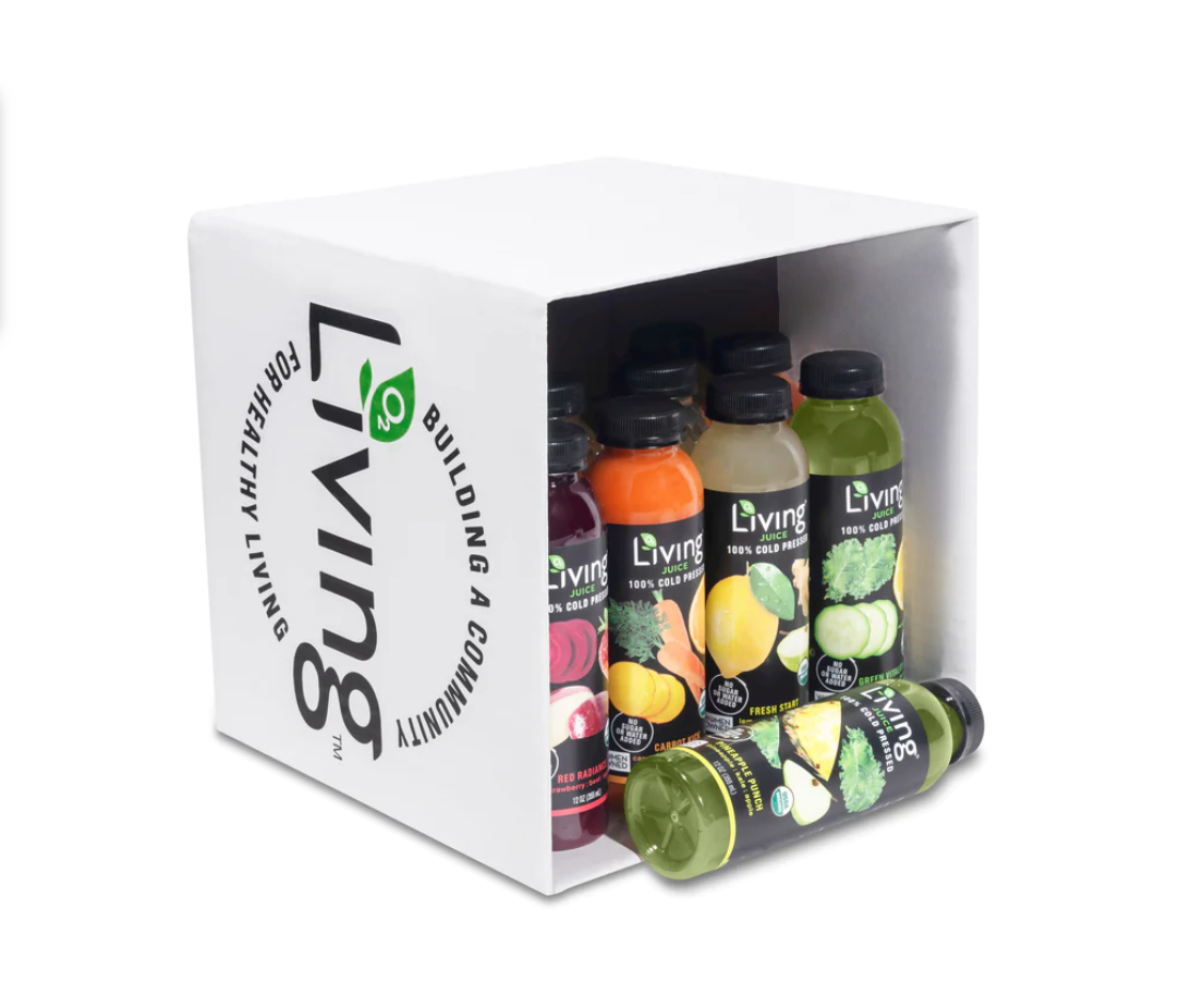 How to build a box- Living Juice cleanse- O2 Living blog makers of organic cold-pressed fruit and vegetable Living Juice
