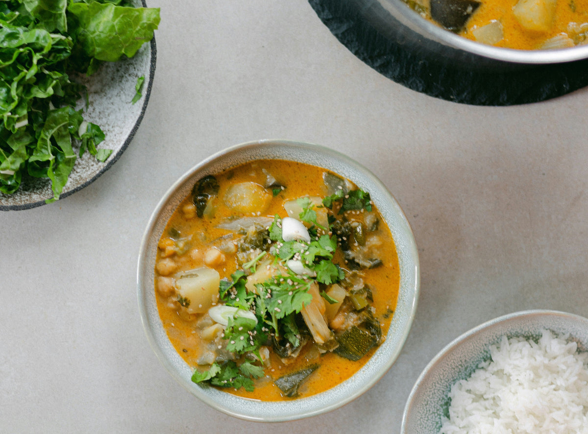 Autumn veggie soup recipe by makers of organic cold-pressed fruit and vegetable Living Juice