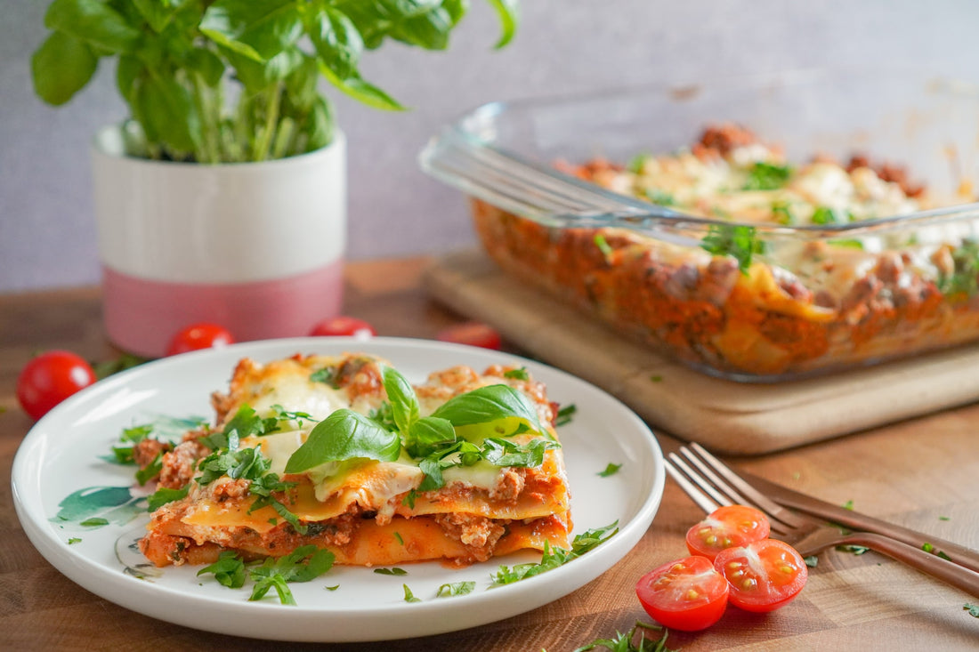 vegan lasagna- O2 Living blog makers of organic cold-pressed fruit and vegetable Living Juice