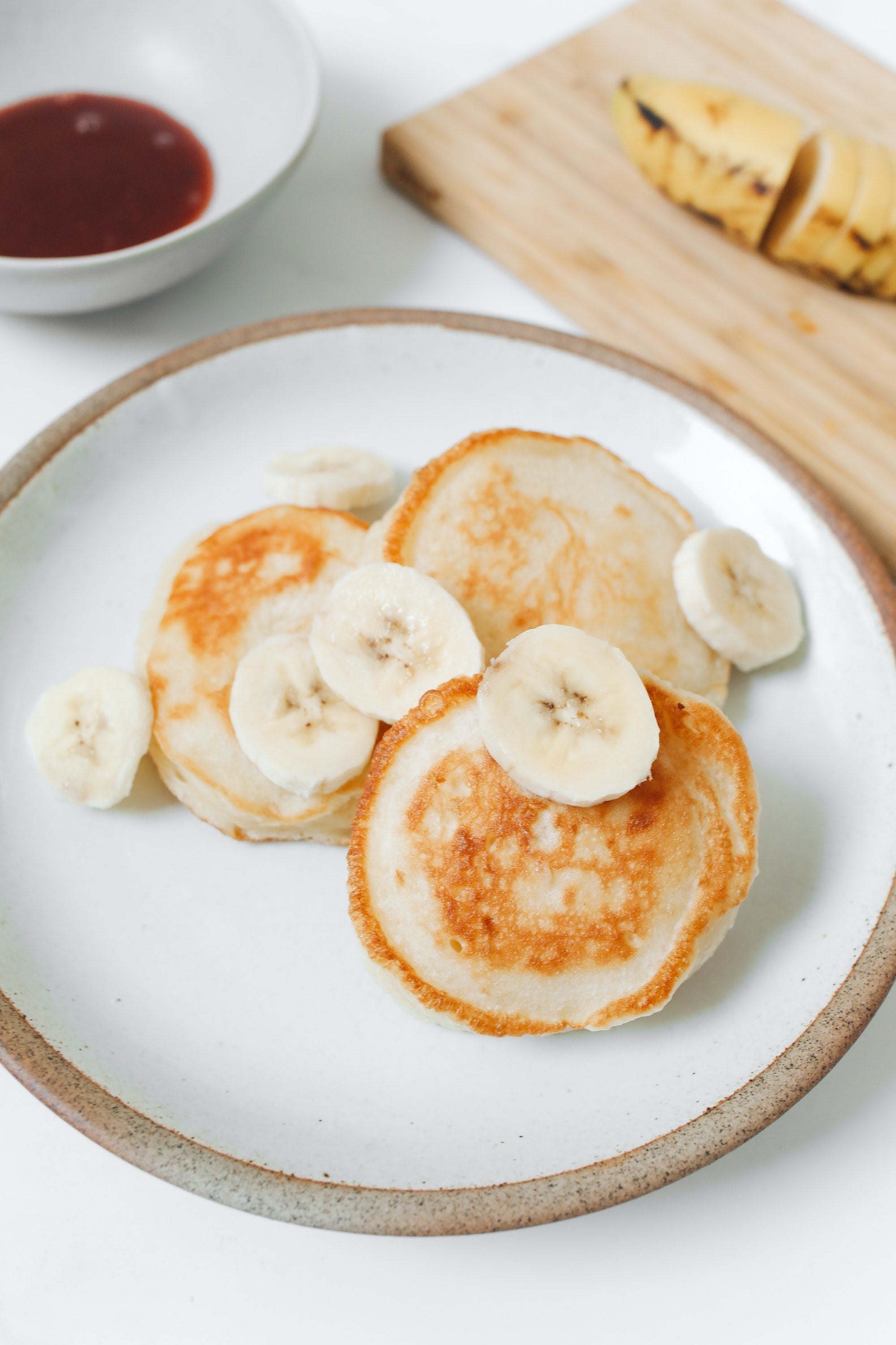 Vegan Oatmeal Banana Pancakes