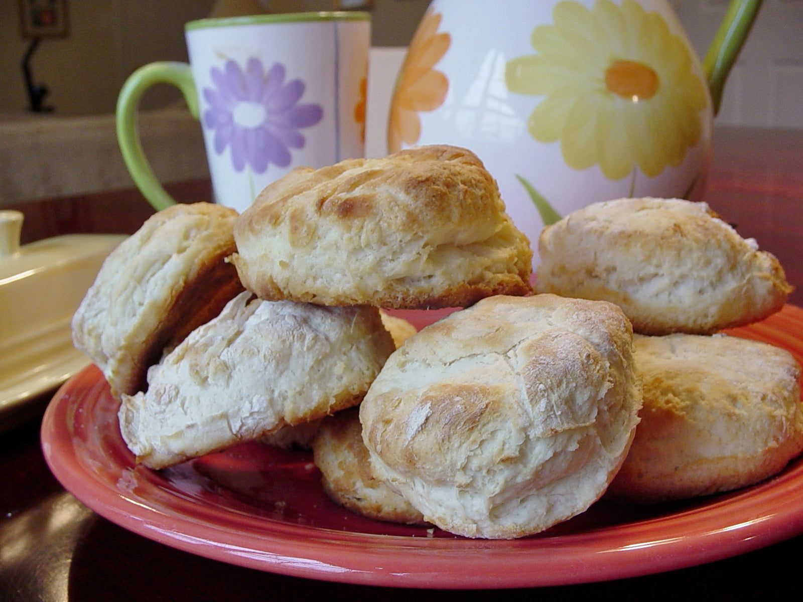 Vegan Sourdough Biscuits