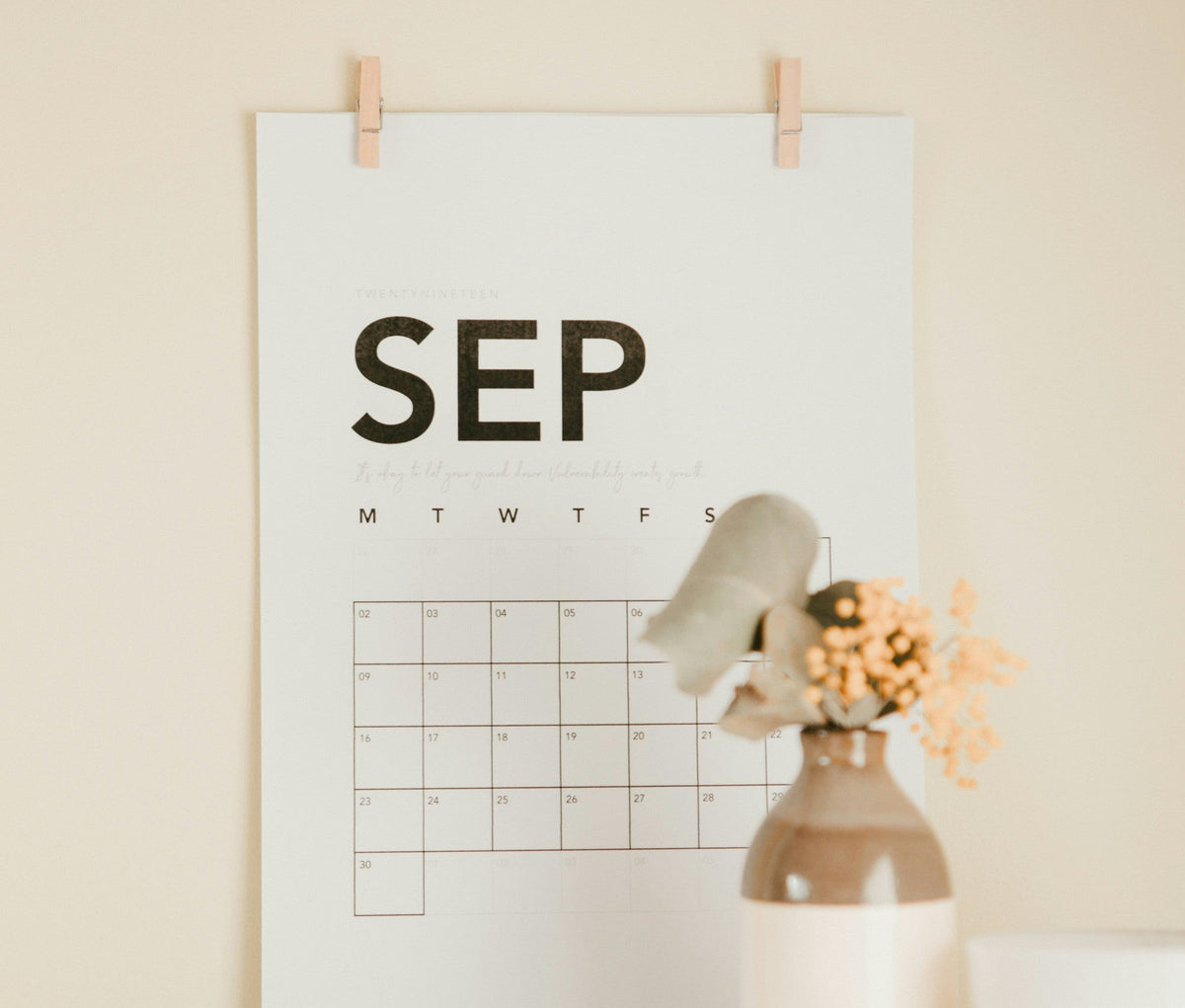 September calendar- blog by Living Juice makers of organic cold-pressed fruit and vegetable Living Juice