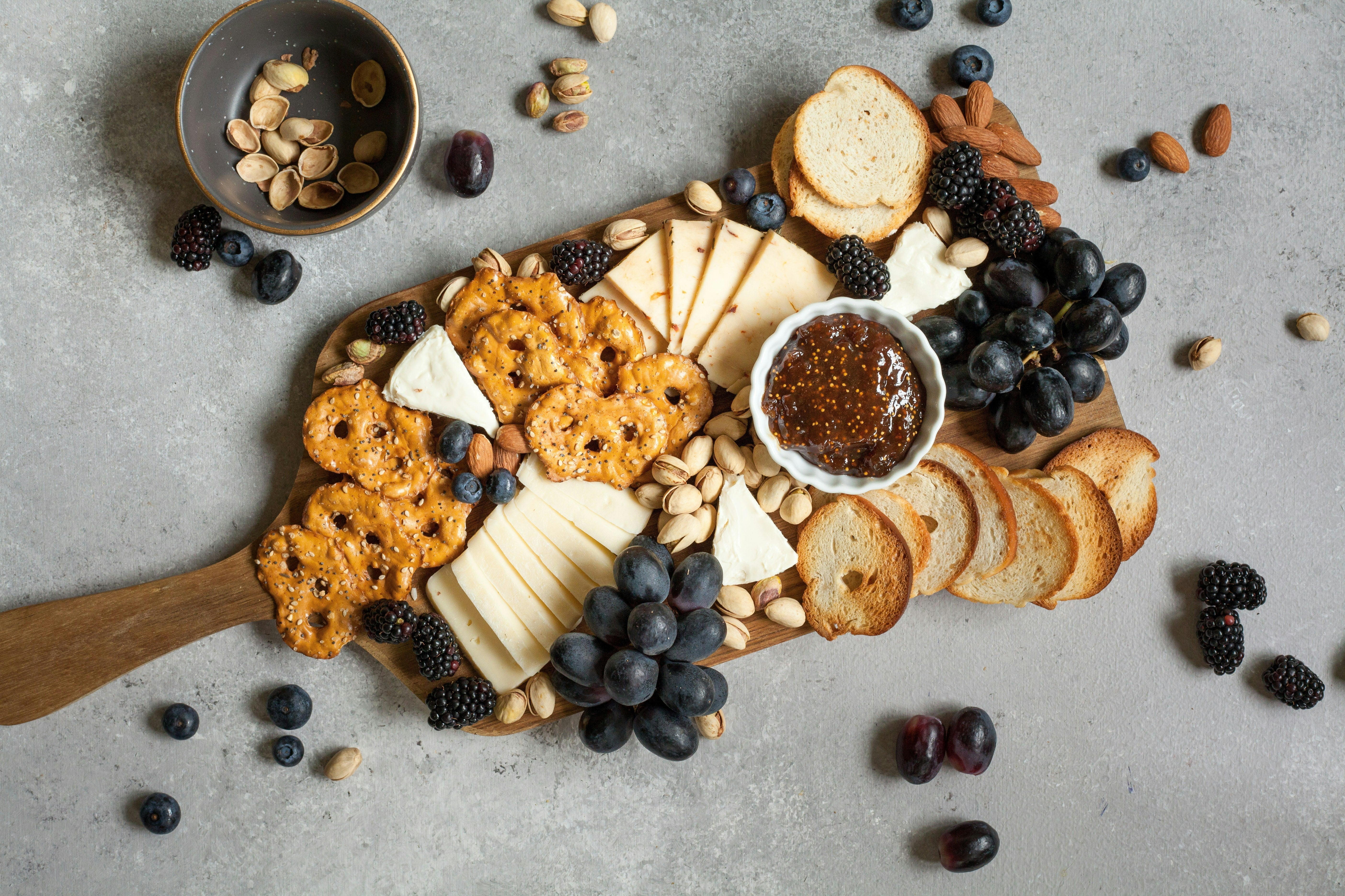 Snack board - blog by makers of organic cold-pressed fruit and vegetable Living Juice