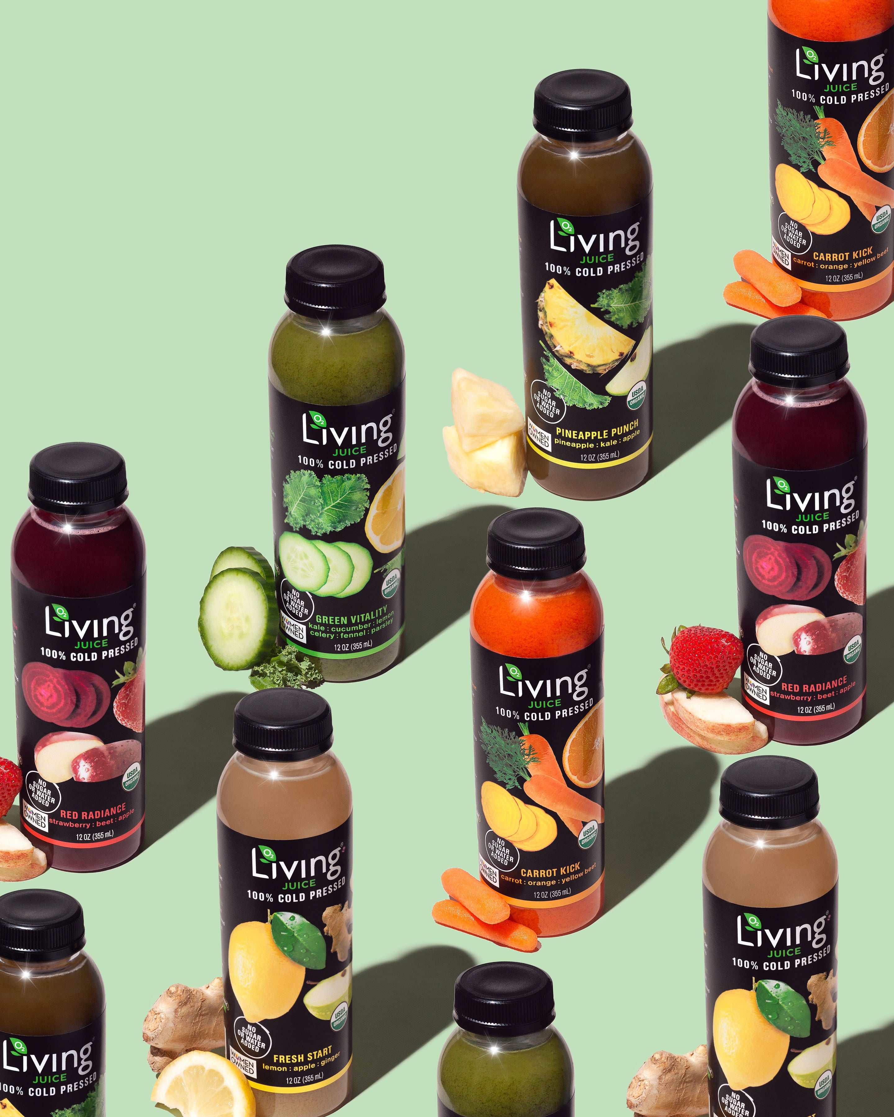 Highlighting the importance of drinking water during a juice cleanse