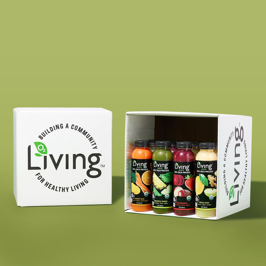 12 oz. BuildABox Drink Living Juice