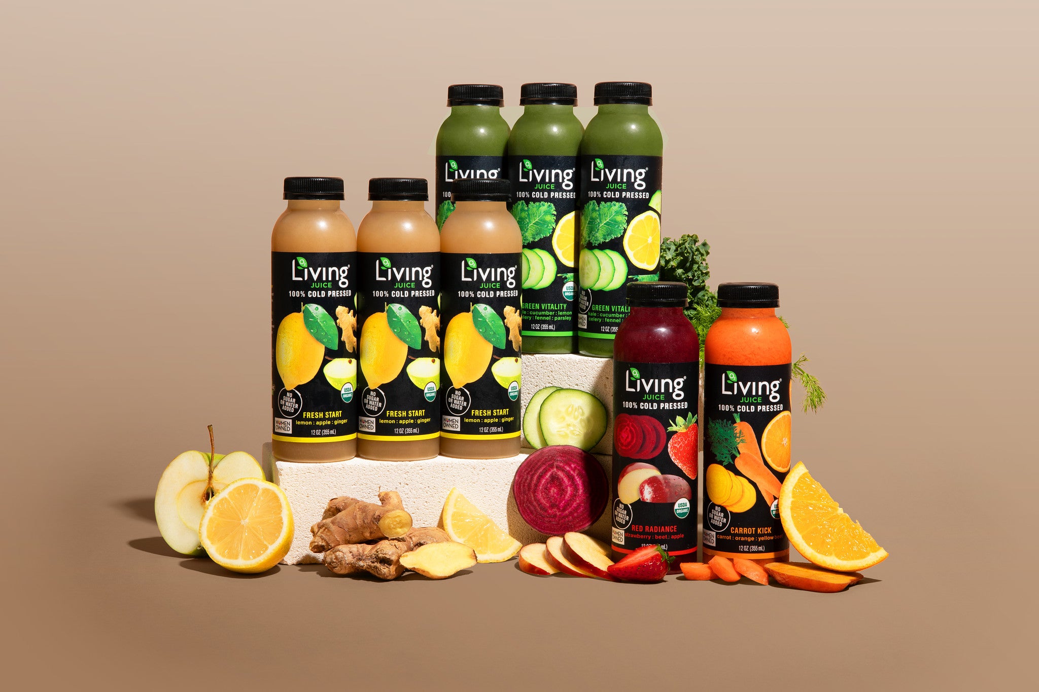 Living Juice Cleanse – 8 Juices Per Day